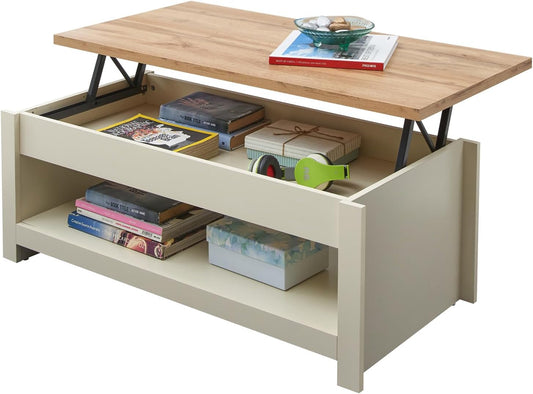 Coffee Table and Dinning Table with Hidden Storage Compartment